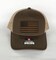 American Flag Trucker Hat Brown on Light Brown product 2